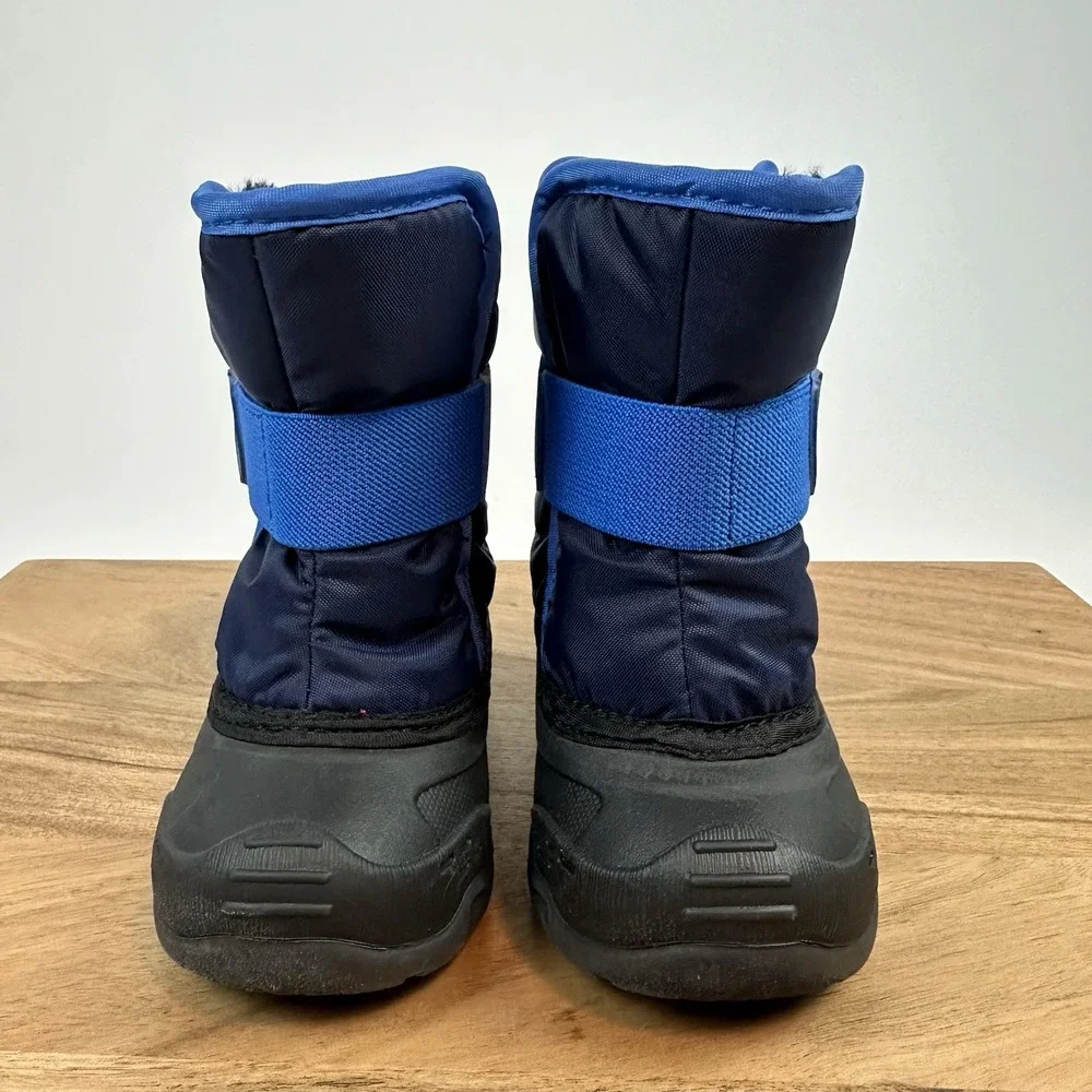 New Kids Kamik Snowbug 5 Insulated Faux Fur Lined Waterproof Snow Boots Size 5 C